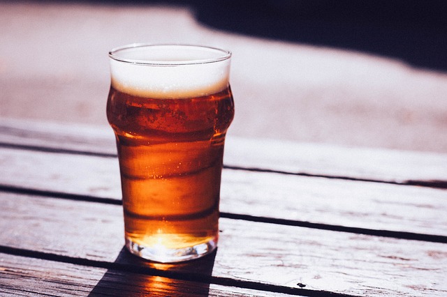 Glass of beer